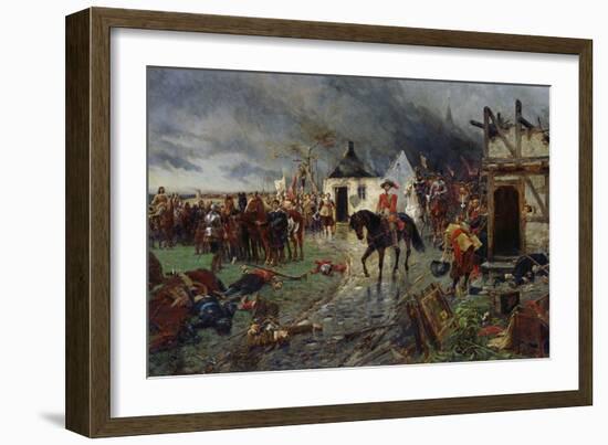 Wallenstein: a Scene of the Thirty Years War-Ernest Crofts-Framed Giclee Print