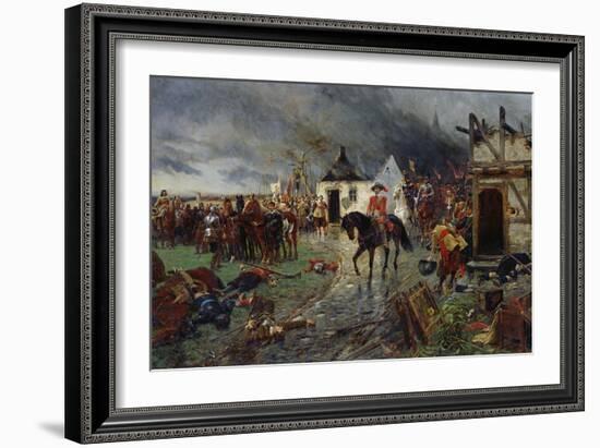 Wallenstein: a Scene of the Thirty Years War-Ernest Crofts-Framed Giclee Print