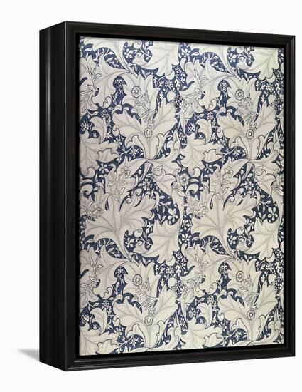 "Wallflower" Design (Textile)-William Morris-Framed Premier Image Canvas