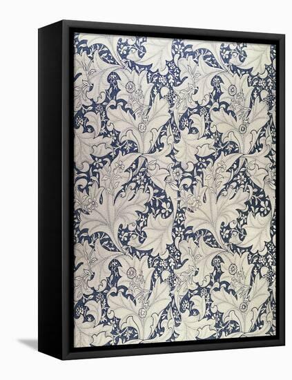 "Wallflower" Design (Textile)-William Morris-Framed Premier Image Canvas