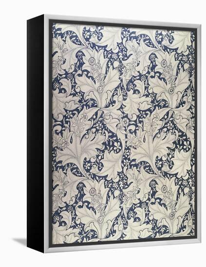 "Wallflower" Design (Textile)-William Morris-Framed Premier Image Canvas