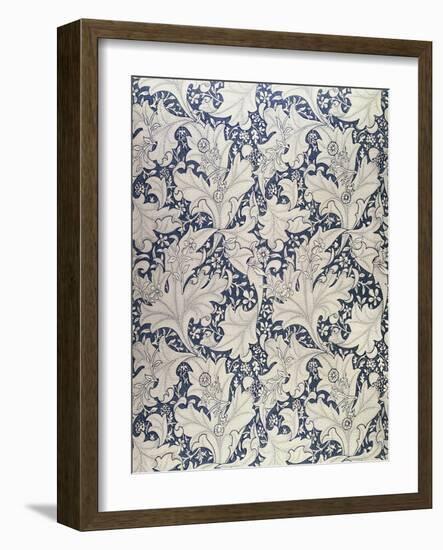 "Wallflower" Design (Textile)-William Morris-Framed Giclee Print