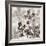 Wallflower III-James Burghardt-Framed Art Print