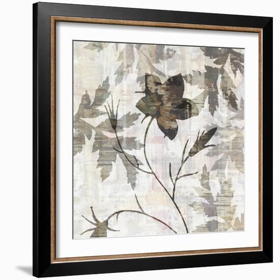 Wallflower V-James Burghardt-Framed Art Print