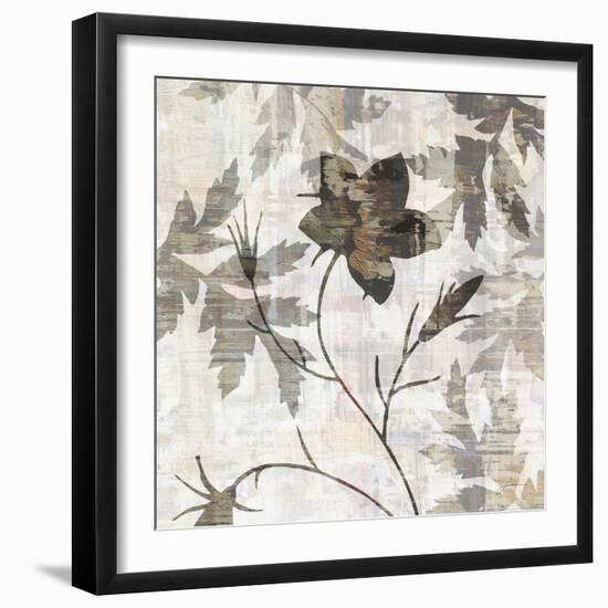 Wallflower V-James Burghardt-Framed Art Print