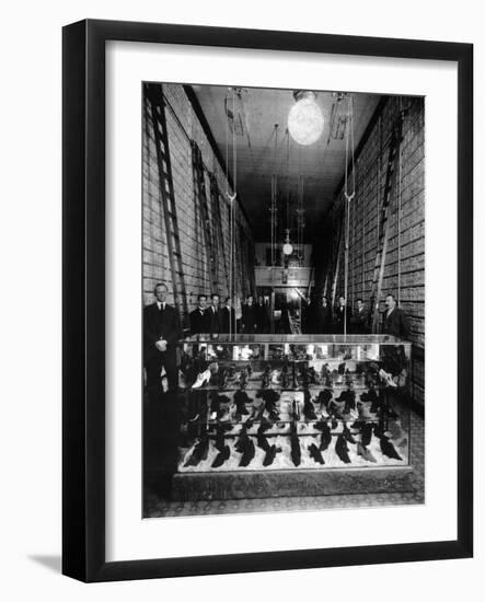 Wallin & Nordstrom Shoe Store - Seattle, Washington-Lantern Press-Framed Art Print
