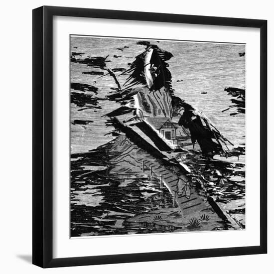 Wallpaper and Wood, 1973-Brett Weston-Framed Photographic Print