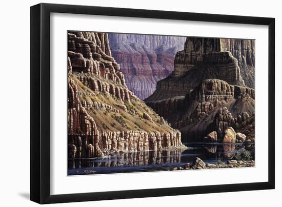 Walls Apart-R.W. Hedge-Framed Giclee Print