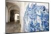 Walls Covered in Beautuful Azelejo Tiles on Display at the National Azulejo Museum in Lisbon-Alex Treadway-Mounted Photographic Print
