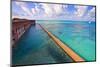 Walls Of Fort Jefferson Dry Tortugas Florida-George Oze-Mounted Photographic Print