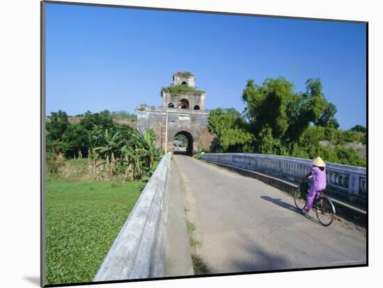Walls of the Citadel, Historic Former Political Capital, Hue, Central Vietnam, Indochina-Robert Francis-Mounted Photographic Print