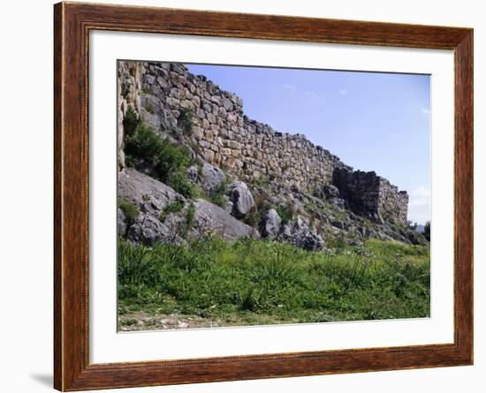 Walls of Tiryns, Greece-null-Framed Giclee Print