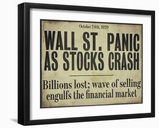 Wallstreet-null-Framed Giclee Print