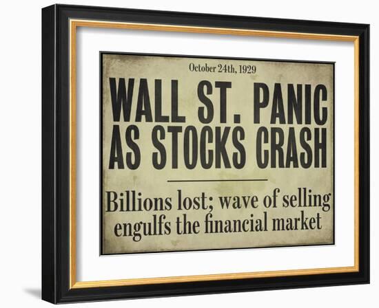 Wallstreet-null-Framed Giclee Print