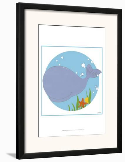 Wally the Whale-Erica J^ Vess-Framed Art Print