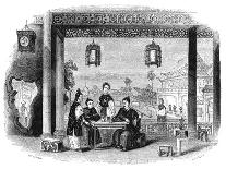 Interior of a Mandarin's House, China, 1847-Walmsley-Premier Image Canvas