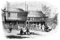 Street and Shops in Pekin, 1847-Walmsley-Giclee Print