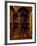 Walnut and Walnut Root Trumeau Cabinet, 1700, Made in Venice, Italy, Detail-null-Framed Giclee Print