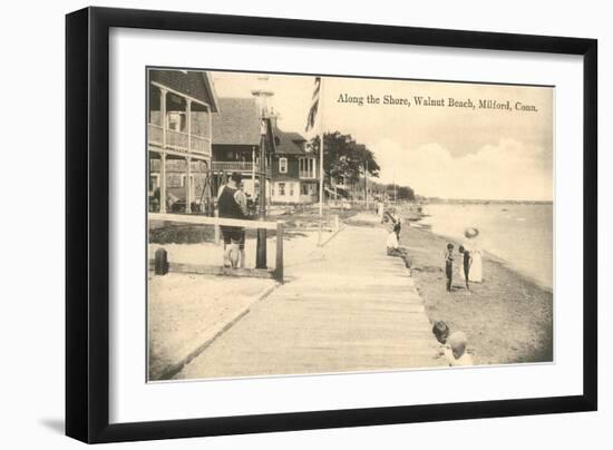 Walnut Beach, Milford, Connecticut-null-Framed Art Print