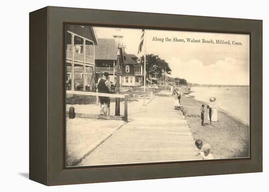 Walnut Beach, Milford, Connecticut-null-Framed Stretched Canvas