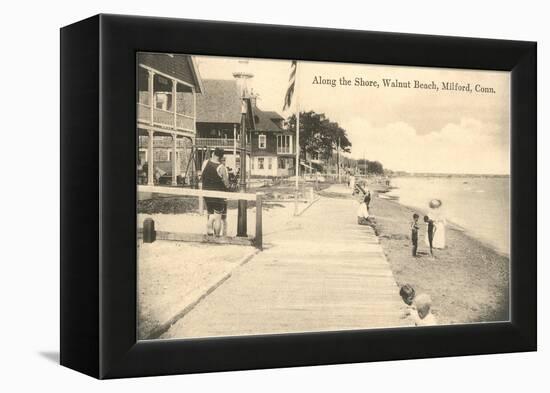 Walnut Beach, Milford, Connecticut-null-Framed Stretched Canvas