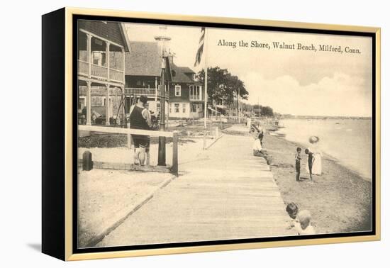 Walnut Beach, Milford, Connecticut-null-Framed Stretched Canvas