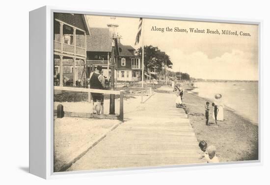 Walnut Beach, Milford, Connecticut-null-Framed Stretched Canvas