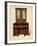 Walnut Inlaid Writing-Cabinet, Property of Alfred a De Pass-Shirley Charles Llewellyn Slocombe-Framed Giclee Print