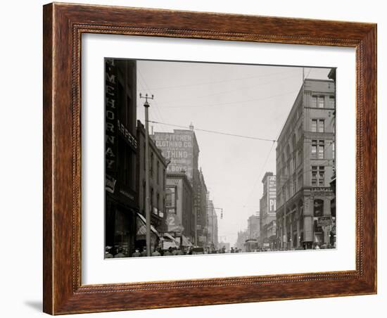 Walnut St., Kansas City, Mo.-null-Framed Photo