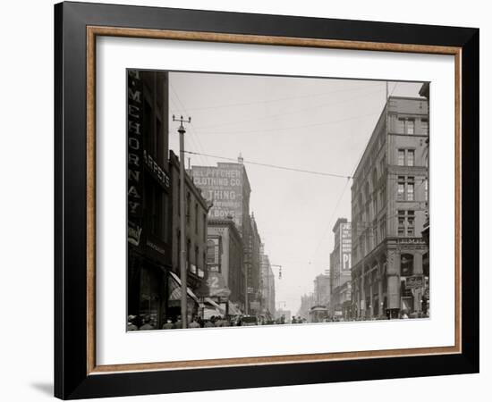 Walnut St., Kansas City, Mo.-null-Framed Photo