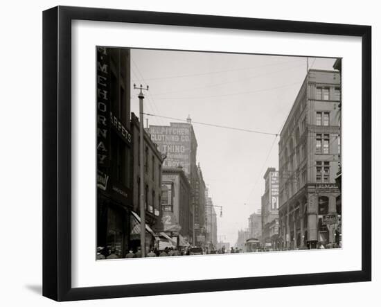 Walnut St., Kansas City, Mo.-null-Framed Photo