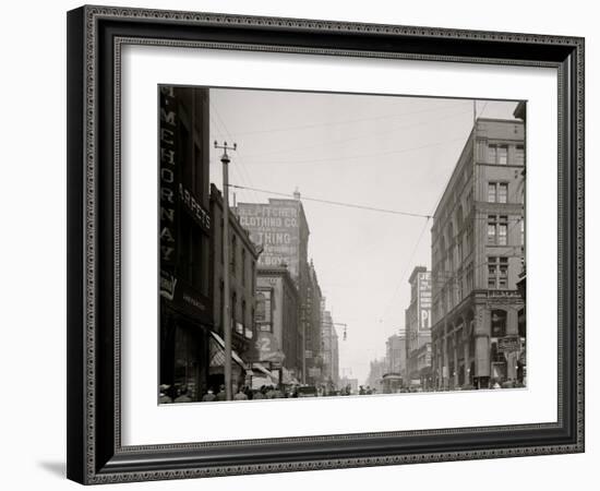 Walnut St., Kansas City, Mo.-null-Framed Photo