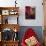 Walnut Veneer Wood Table in Pope Benedict XIV's Salon, Tozzoni Mansion, Italy-null-Mounted Giclee Print displayed on a wall