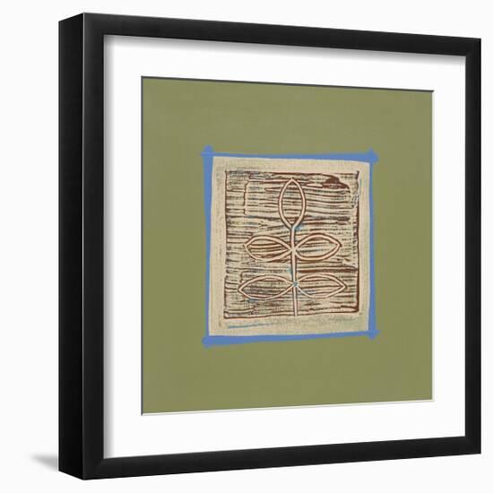 Walnut-P^ G^ Gravele-Framed Giclee Print