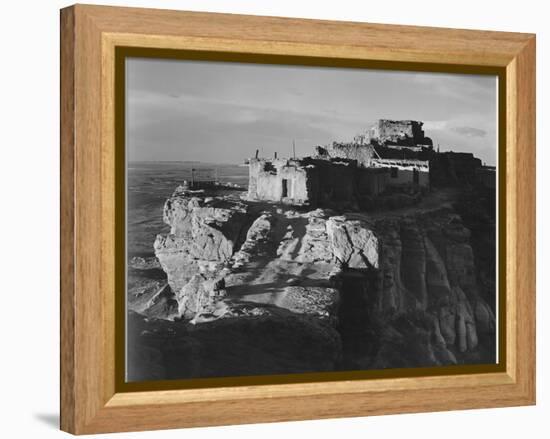 Walpi Arizona 1941. 1941-Ansel Adams-Framed Stretched Canvas