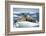 Walrus and Calf Resting on Ice in Hudson Bay, Nunavut, Canada-Paul Souders-Framed Photographic Print