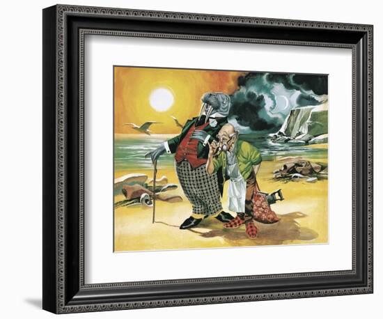 Walrus and the Carpenter-Ron Embleton-Framed Giclee Print