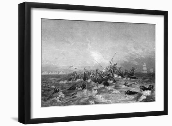 Walrus Hunting, 19th Century-Pearson-Framed Giclee Print