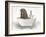 Walrus In Bathtub-Matthew Piotrowicz-Framed Art Print