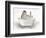 Walrus In Bathtub-Matthew Piotrowicz-Framed Premium Giclee Print