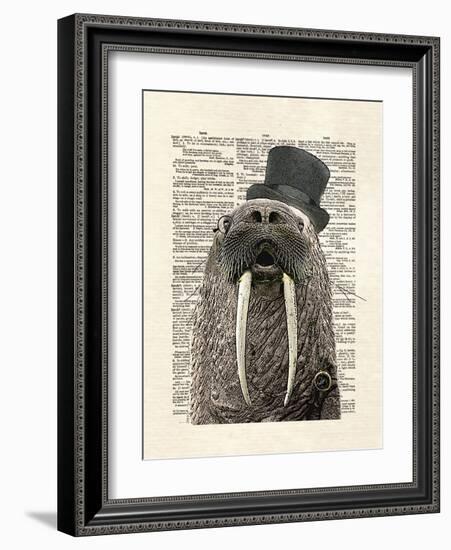 Walrus-Matt Dinniman-Framed Art Print