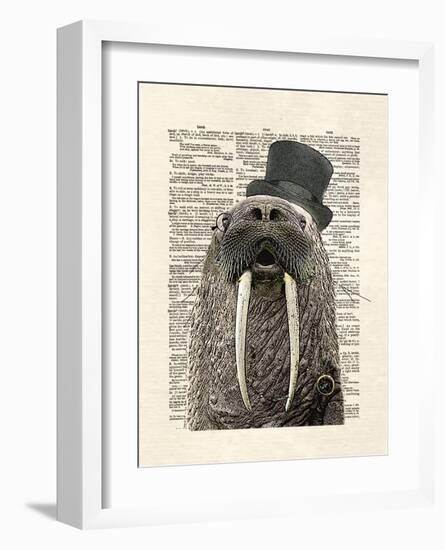 Walrus-Matt Dinniman-Framed Art Print