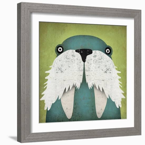 Walrus-Ryan Fowler-Framed Art Print