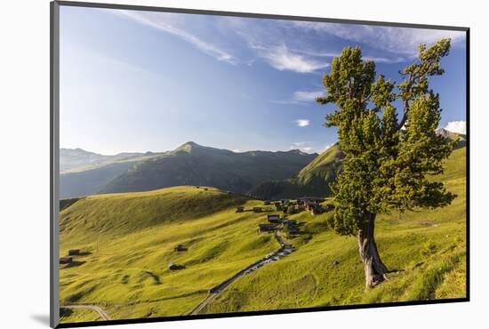 Walser Village in the Swiss Canton of Grisons-Armin Mathis-Mounted Photographic Print
