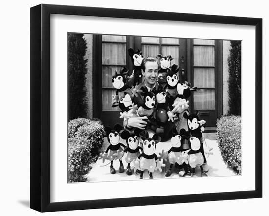 Walt Disney, 1942-null-Framed Photographic Print
