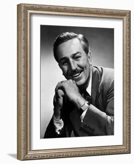 Walt Disney, 1955-null-Framed Photo