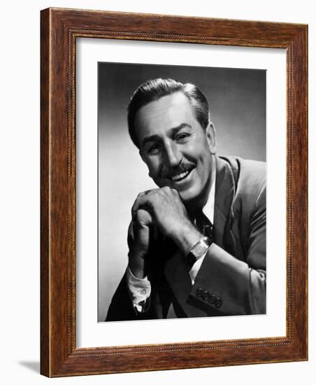 Walt Disney, 1955-null-Framed Photo