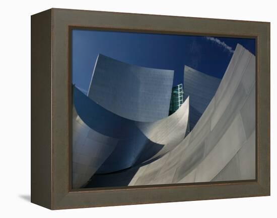 Walt Disney Concert Hall, Los Angeles, California, USA-Walter Bibikow-Framed Premier Image Canvas