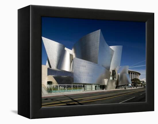 Walt Disney Concert Hall, Los Angeles, California, USA-Walter Bibikow-Framed Premier Image Canvas