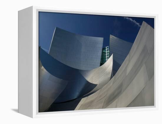 Walt Disney Concert Hall, Los Angeles, California, USA-Walter Bibikow-Framed Premier Image Canvas